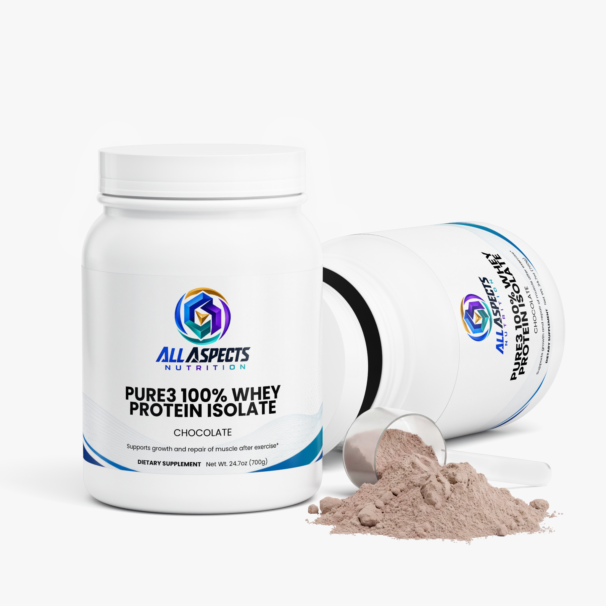 Pure3 100% Whey Protein Isolate (Chocolate)