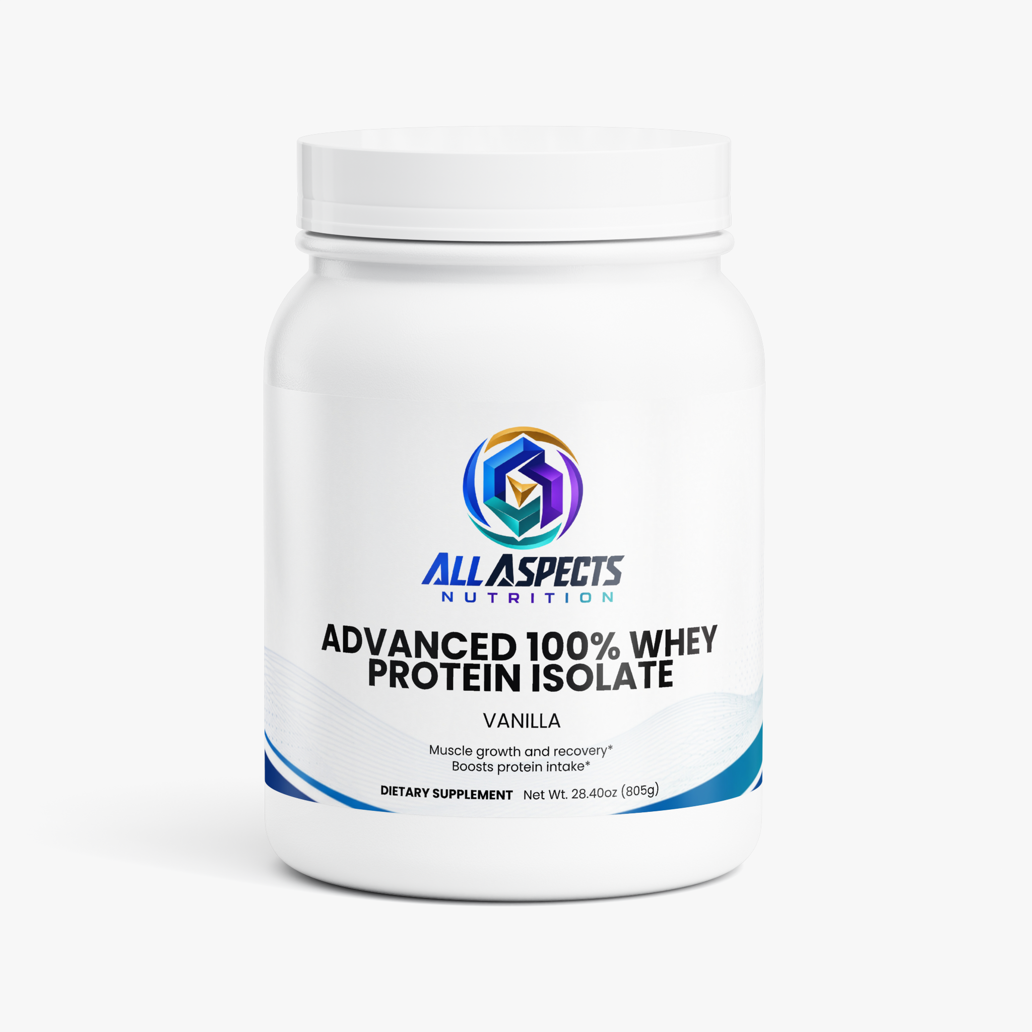 Advanced 100% Whey Protein Isolate (Vanilla)