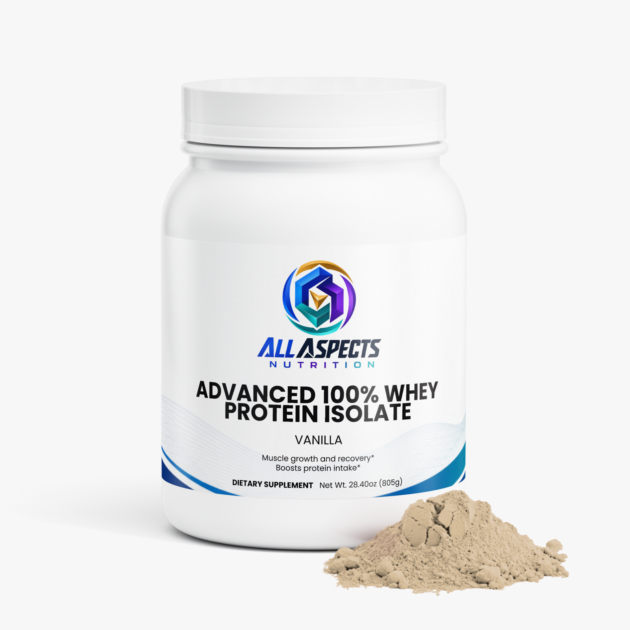 Advanced 100% Whey Protein Isolate (Vanilla)