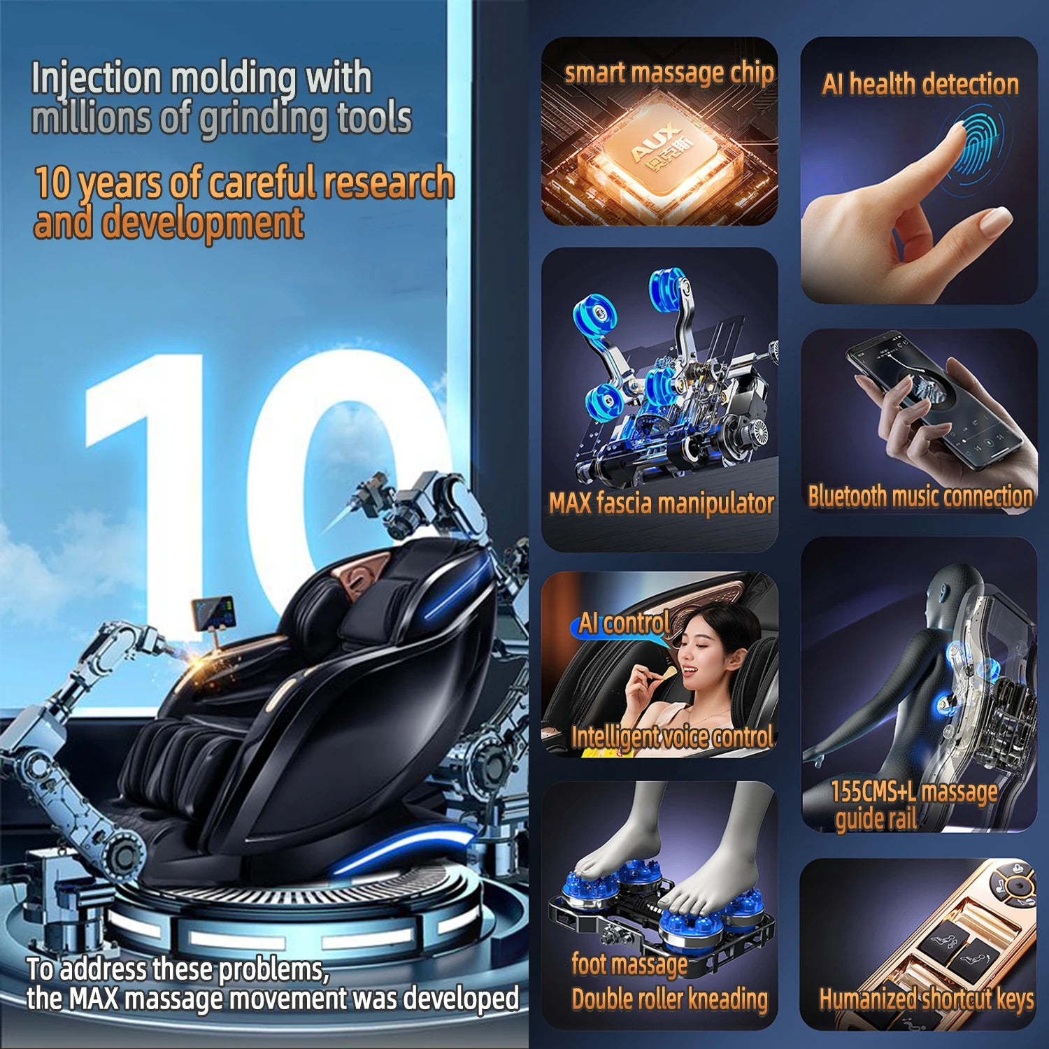 Zero Gravity 3D Massage Chair