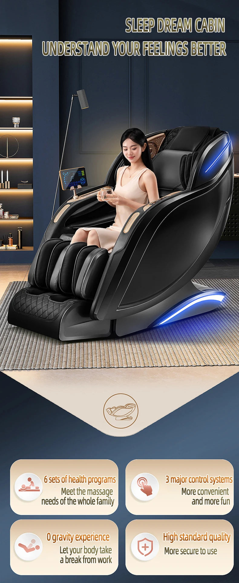 Zero Gravity 3D Massage Chair