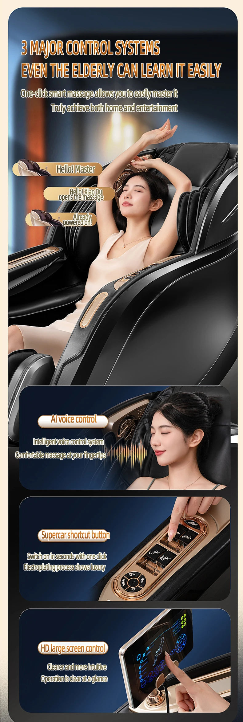 Zero Gravity 3D Massage Chair